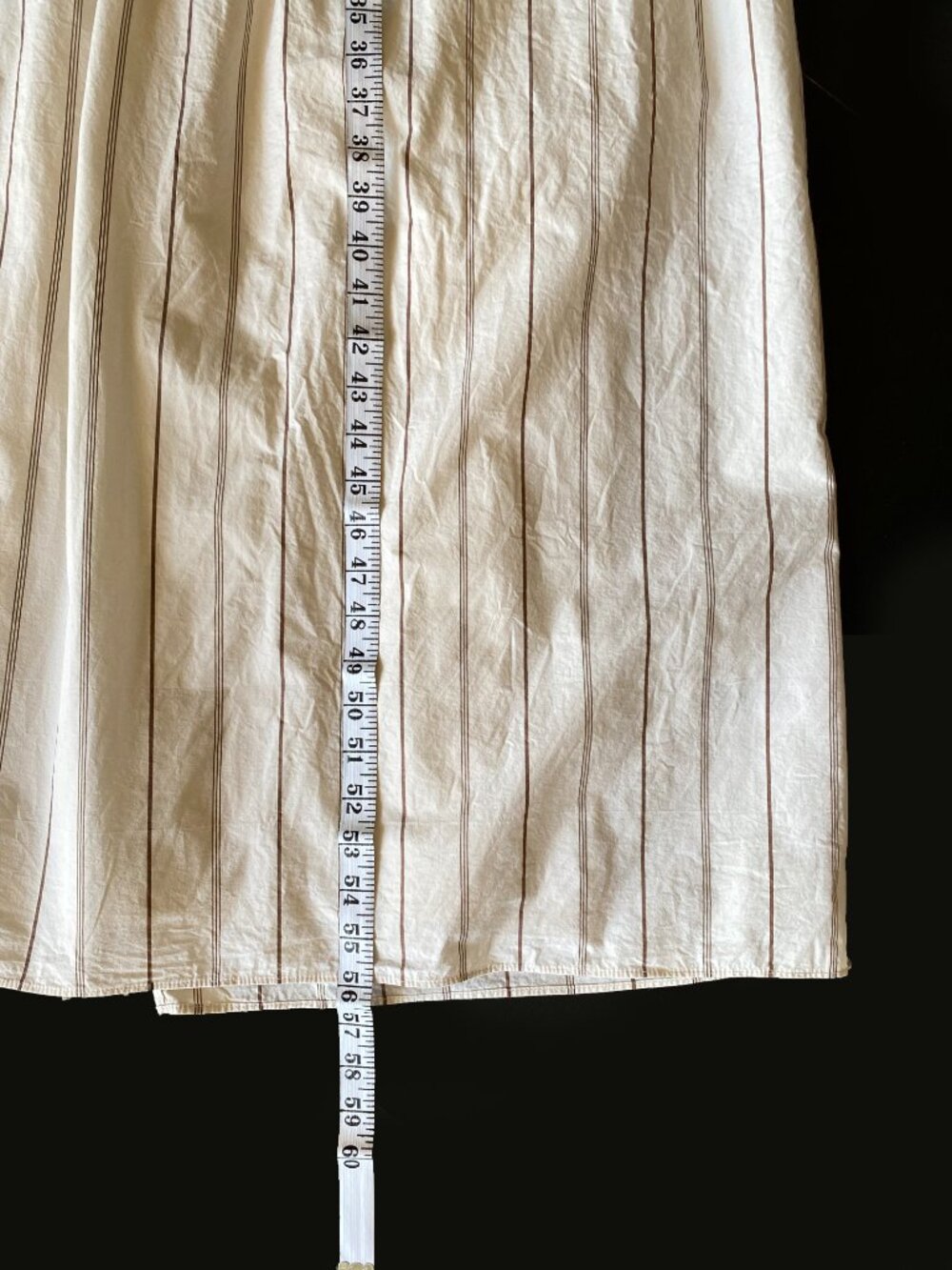 Banana Republic Beige Rhapsody Poplin Maxi Dress Size 6 - Picture 6 of 11